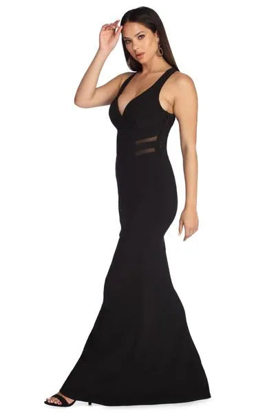 Aliyah Formal Sleeveless Bandage Dress