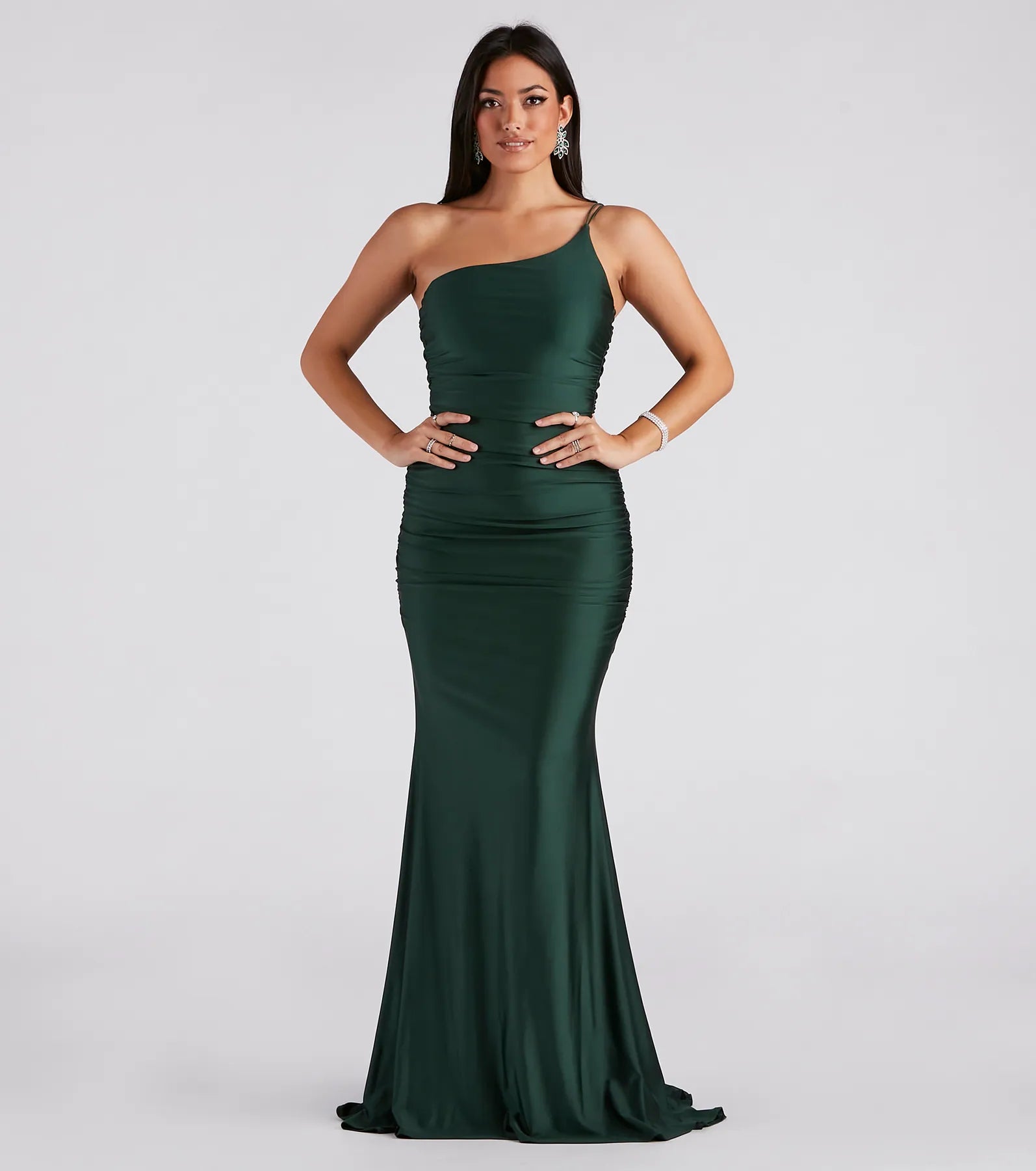 Nicole Formal One-Shoulder Mermaid Dress