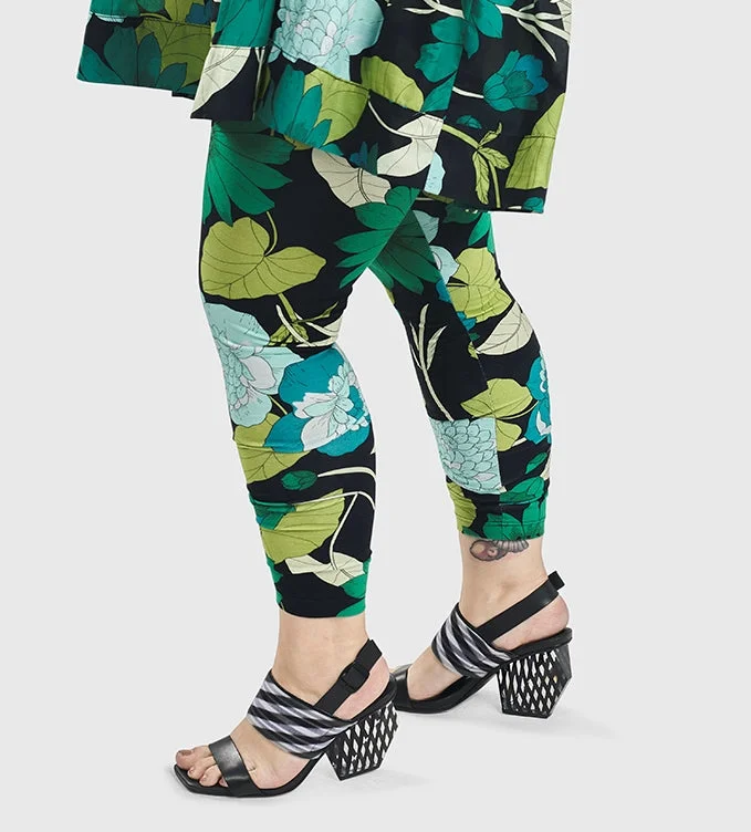 Alembika Clothing - Floral Legging FINAL SALE ITEM