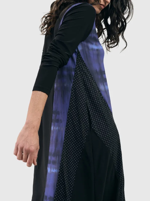 Alembika Clothing - TEKBIKA A-LINE SWING DRESS, ELECTRIC FINAL SALE ITEM