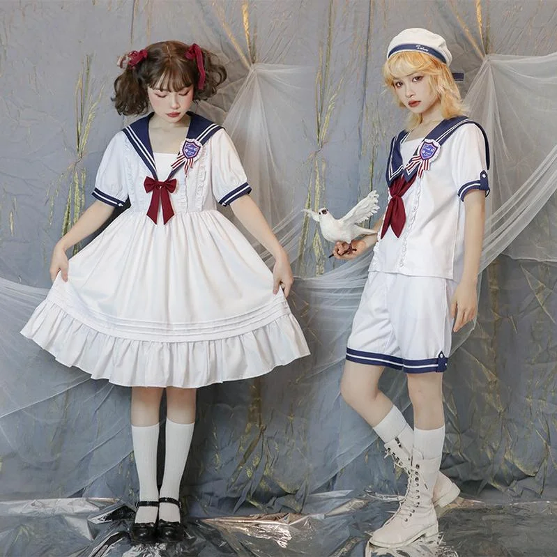 CastleToo~Voyage Atlantis Sailor Lolita Prince Shorts/OP Set