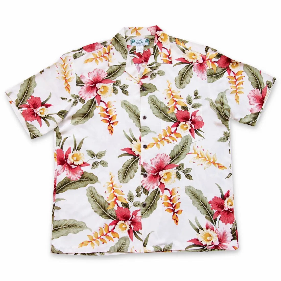 Cloud Cream Hawaiian Rayon Shirt