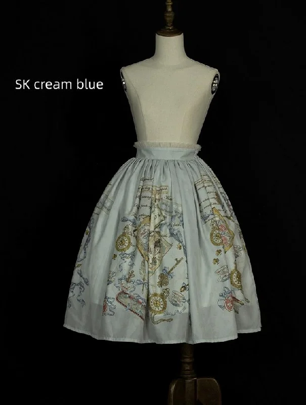 SK only- cream blue