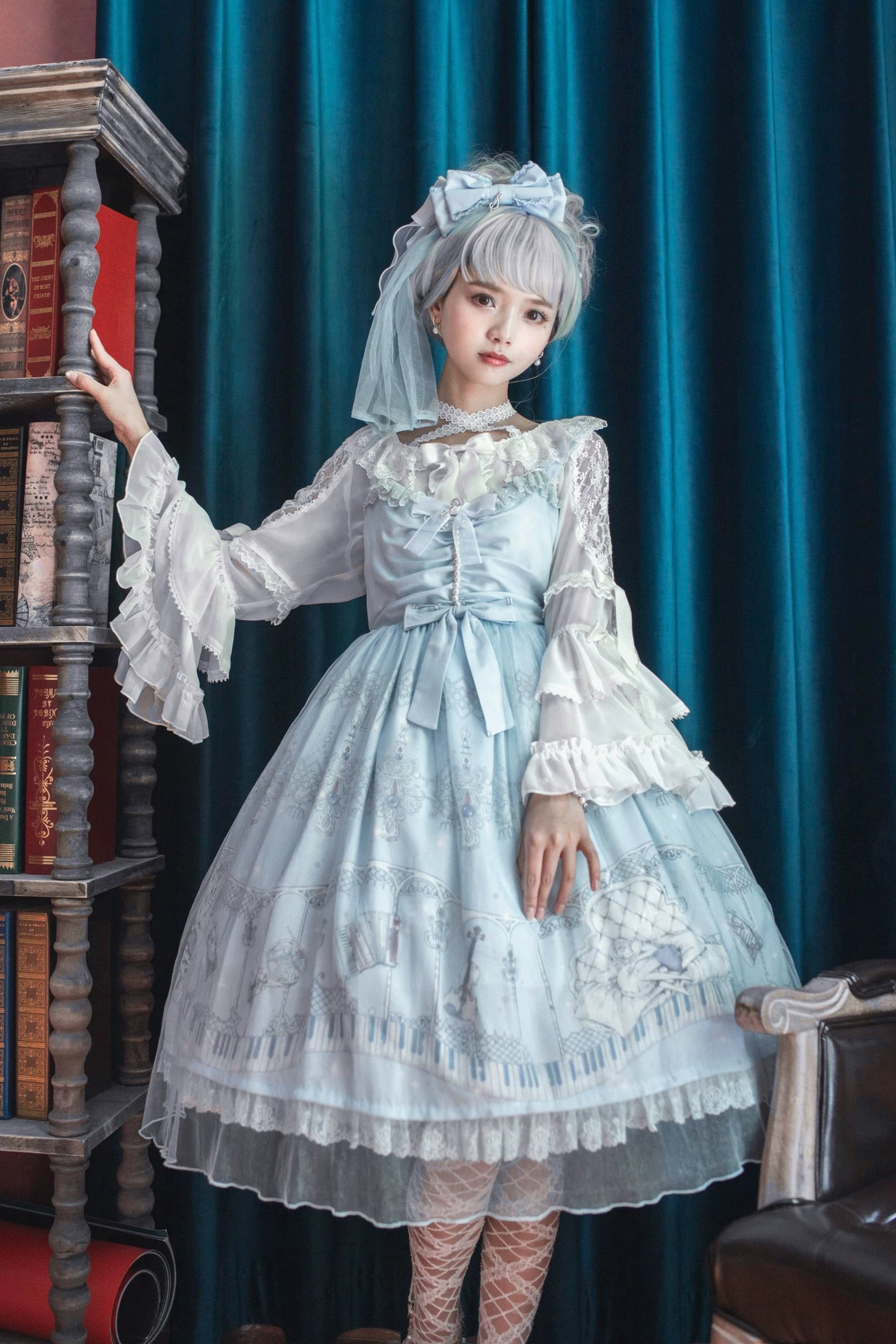 (BFM)LilithEye~Elegant Lolita JSK Dream Symphony Instrument Fairy Dress