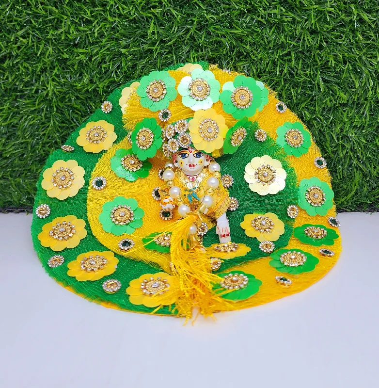 laddu gopal heavy dress with pagdi for janmasthmi , holi