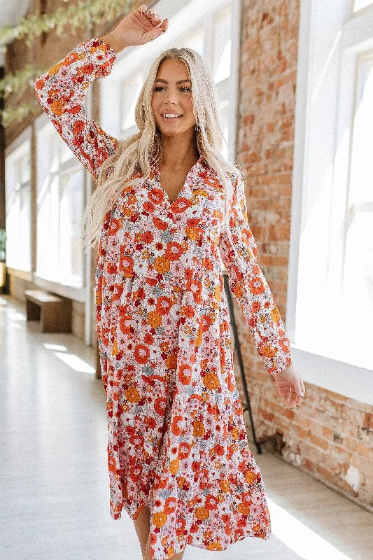 Londyn Floral Boho Dress | S-XL