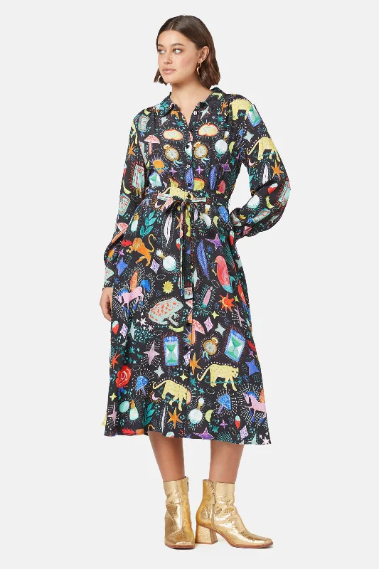 Magic Place Shirt Dress