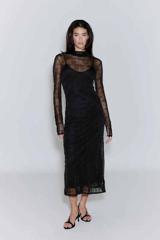 Metaphor Logo Knit Dress