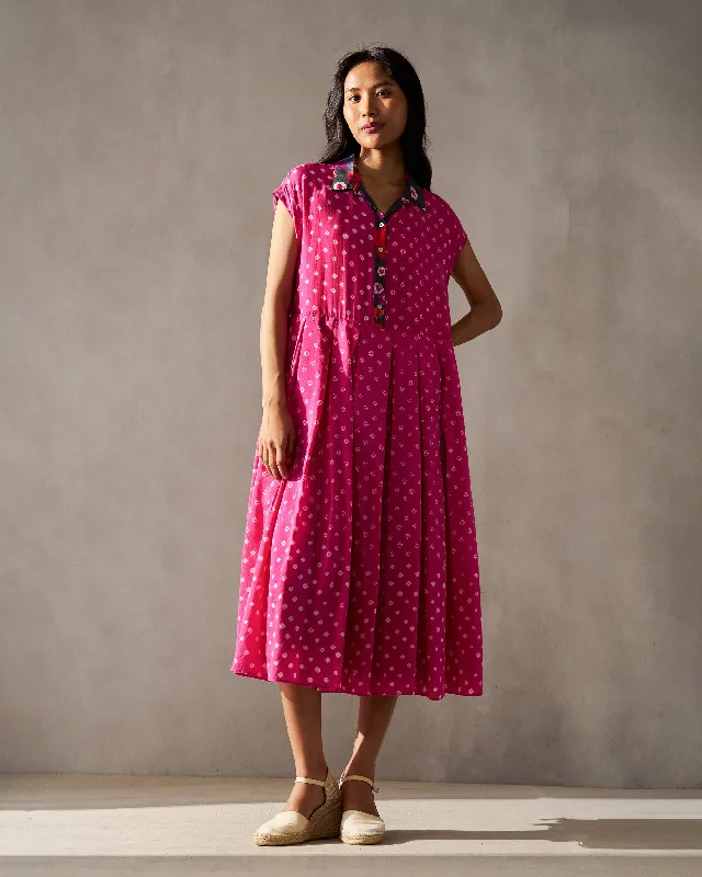 Midsummer Dress - Fuchsia