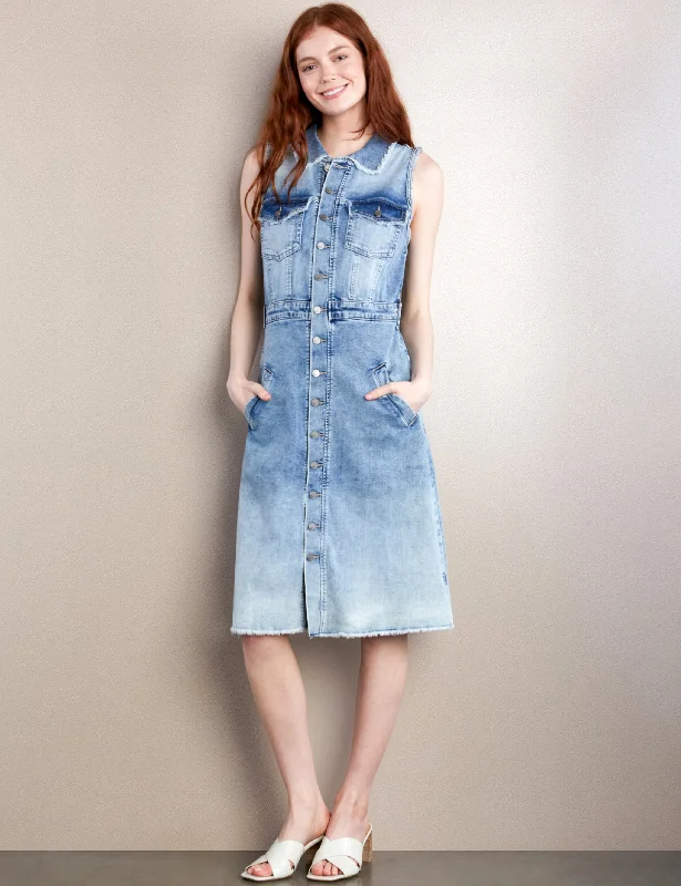 Miranda Denim Shirtdress