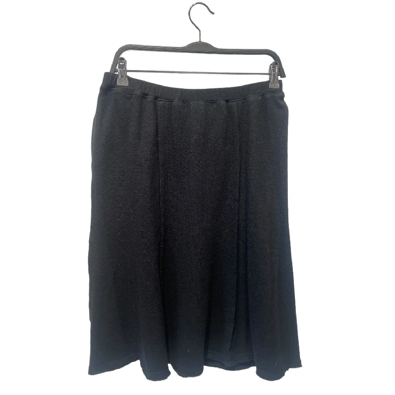 COMME des GARCONS/Skirt/M/Wool/BLK/