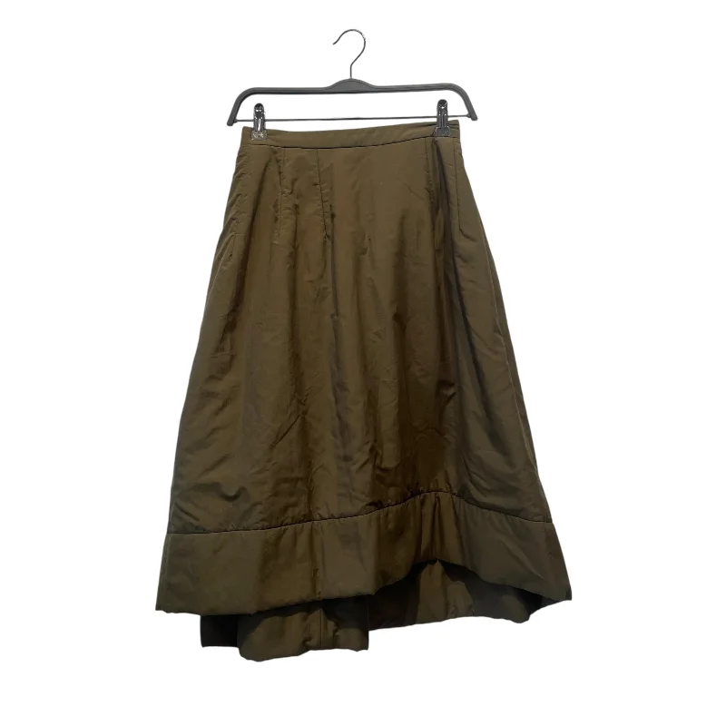 COMME des GARCONS/Long Skirt/S/Nylon/GRN/