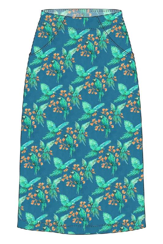 Skirt Rosanna / Parrot